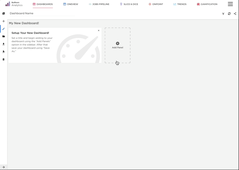 Widget creation wizard walkthrough